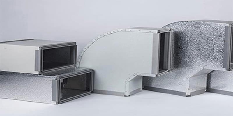 General comparison of pre-insulated ducts and traditional galvanized ducts